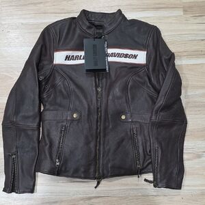 Harley-Davidson Dark Brown Leather Jacket